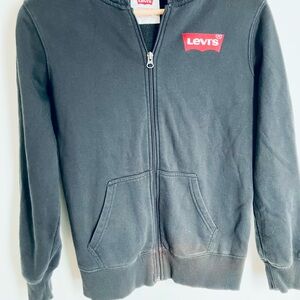 Levi's black men’s Zip-Up hoodie